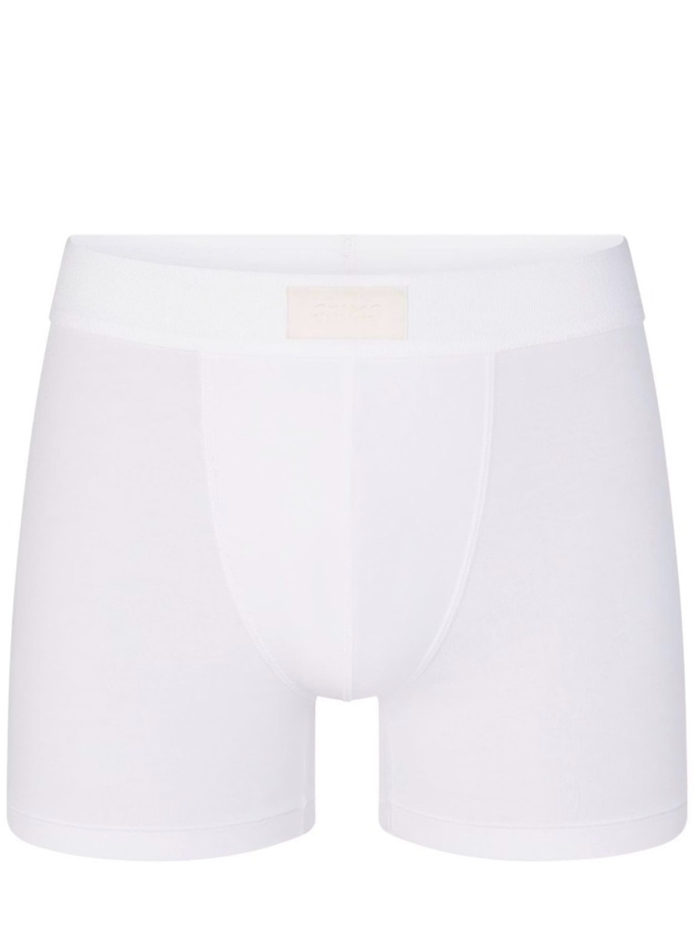 SKIMS Mens Boxer Brief White Cotton Modal Stretch 2X